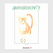 Ierland Sticker (Vel)