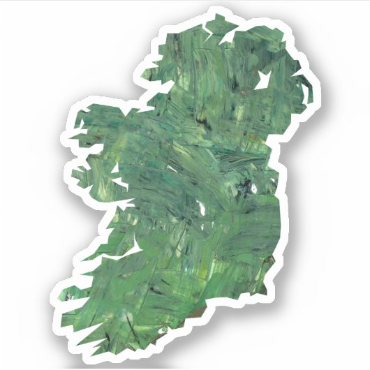 Ierland Sticker (Voorkant)