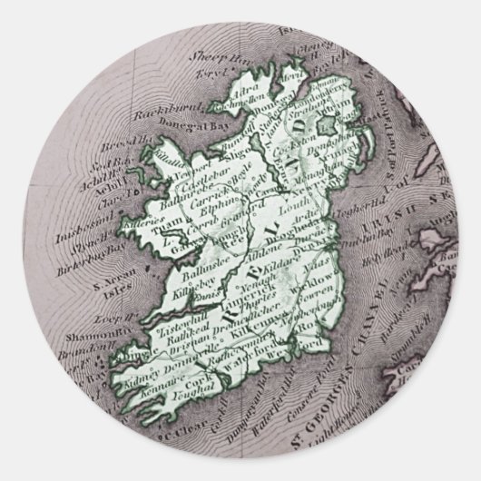 Ierland sticker (Voorkant)