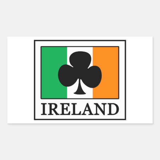 Ierland sticker (Voorkant)