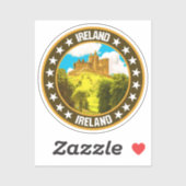 Ierland Sticker (Vel)
