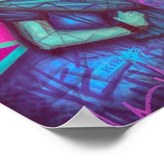  Ierland Street Art Poster (Hoek)