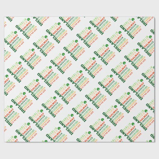 IERLAND SUBWAY ART CADEAUPAPIER (Vlak)