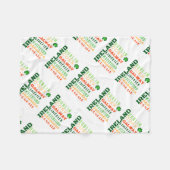 IERLAND SUBWAY ART FLEECE DEKEN (Voorkant (Horizontaal))