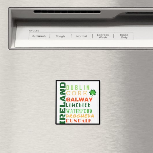 IERLAND SUBWAY ART MAGNEET (Insitu (Vaatwasser))