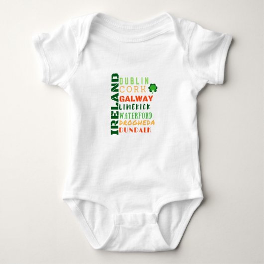 IERLAND SUBWAY ART ROMPER (Voorkant)