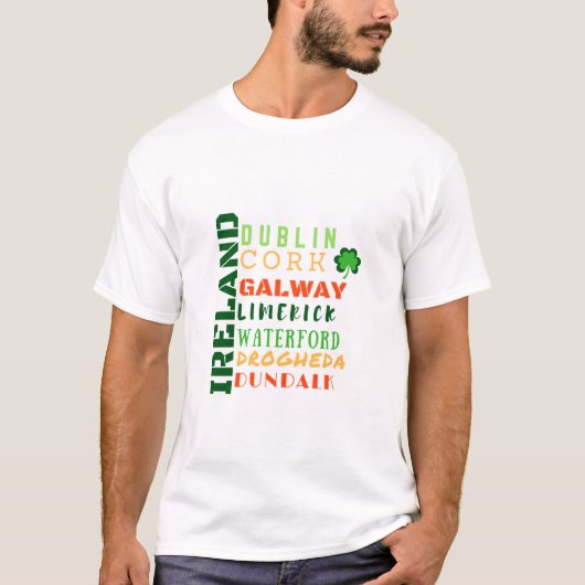 IERLAND SUBWAY ART T-SHIRT (Voorkant)