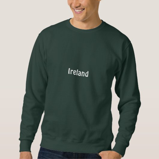 IERLAND - Sweatshirt (groen) (Voorkant)