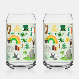 Ierland Symbolen Blikvorm Glas