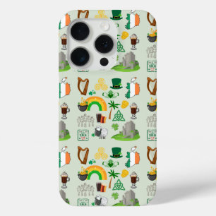 Ierland Symbolen iPhone 15 Pro Case