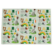 Ierland Symbolen Groot Cadeauzakje (Voorkant)