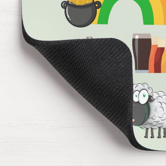 Ierland Symbolen Muismat (Hoek)