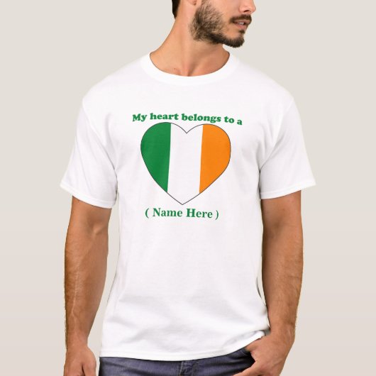  Ierland T-shirt (Voorkant)