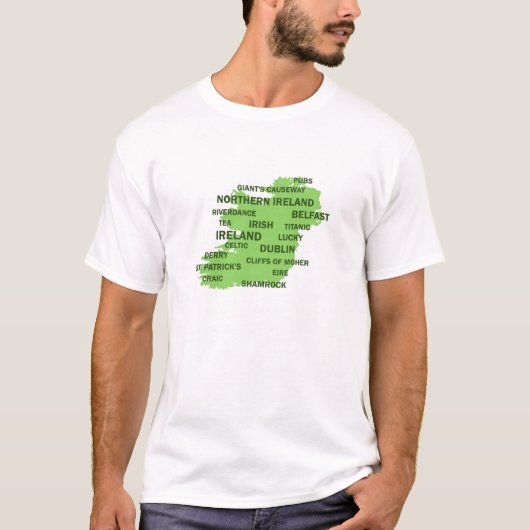 Ierland T-shirt (Voorkant)