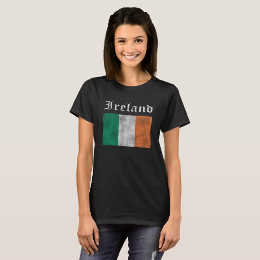 Ierland  t-shirt (Voorkant volledig)