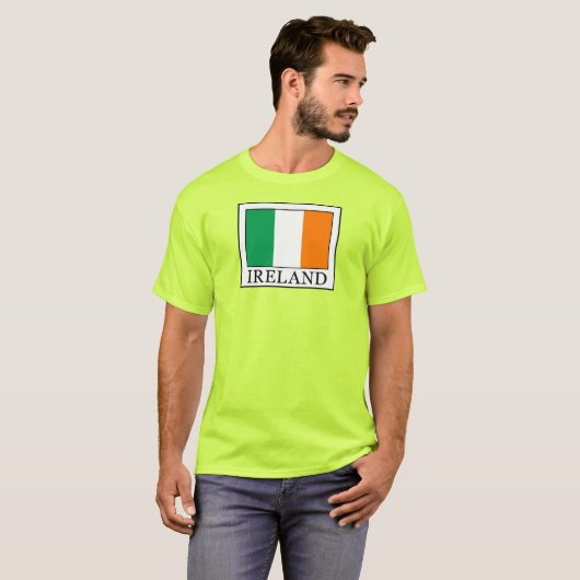 Ierland T-shirt (Voorkant volledig)