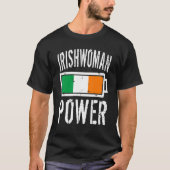 Ierland T-shirt voor compressiepanning voor de Ier (Voorkant)