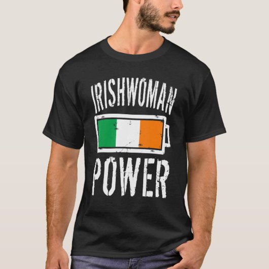 Ierland T-shirt voor compressiepanning voor de Ier (Voorkant)
