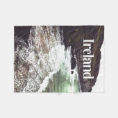 Ierland The Cliffs of Moher - Green Moher Cliff Fleece Deken (Voorkant (Horizontaal))