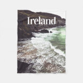 Ierland The Cliffs of Moher - Green Moher Cliff Fleece Deken (Voorkant)
