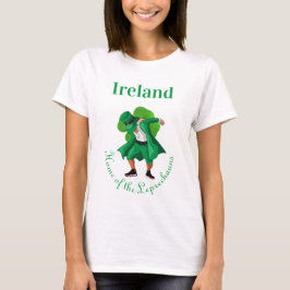 Ierland Thuisland van de Leprechauns St. Patrick's T-shirt