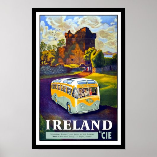 Ierland Travel Poster (Voorkant)