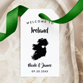 Ierland Trouw Welkomsttas Label, Groot-Brittannië  Cadeaulabel