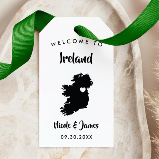 Ierland Trouw Welkomsttas Label, Groot-Brittannië Cadeaulabel