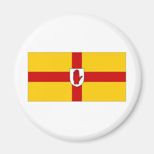 Ierland Ulster Flag Magneet (Voorkant)