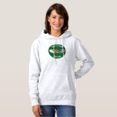 Ierland USA Claddagh Hoodie (Voorkant volledig)