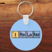 Ierland van Elements Sleutelhanger (Voorkant)