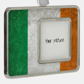 Ierland Verzilverd Omlijst Ornament (Rechts)