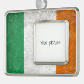 Ierland Verzilverd Omlijst Ornament (Links)