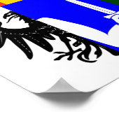 Ierland Vier provincies Poster (Hoek)