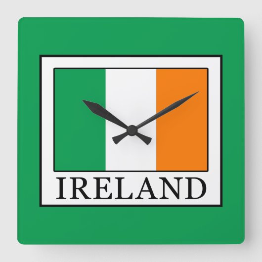 Ierland Vierkante Klok (Voorkant)