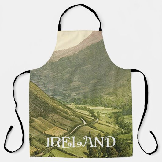 Ierland vintage foto van Antrim Schort (Voorkant)