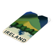 Ierland vintage-poster magneet (Linkerzijde)