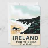Ierland vintage reisposter (Achterkant)