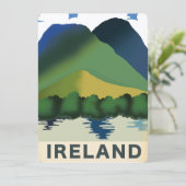 Ierland vintage reisposter (Staand voorkant)