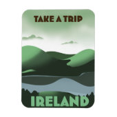 Ierland vintage reisposter magneet (Verticaal)