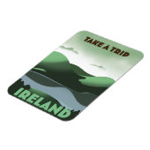 Ierland vintage reisposter magneet (Linkerzijde)