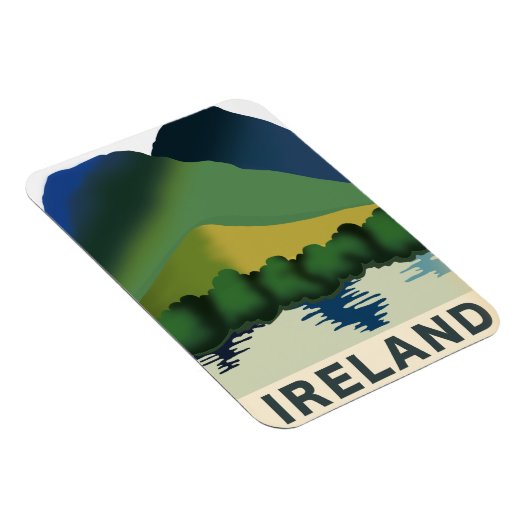 Ierland vintage reisposter magneet (Rechterzijde)