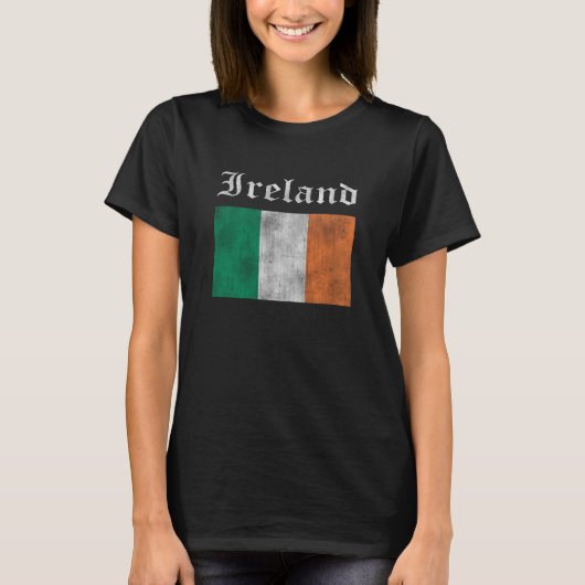 Ierland Vintage T-shirt (Voorkant)