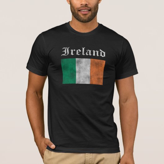 Ierland Vintage T-shirt (Voorkant)