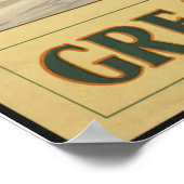 Ierland Vintage Travel Poster en Retro Prints (Hoek)