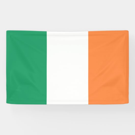Ierland Vlag brncnt Spandoek (Horizontaal)