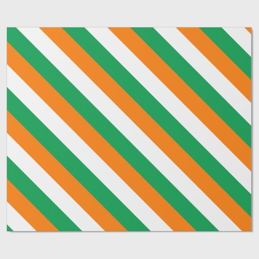ierland-vlag cadeaupapier (Vlak)