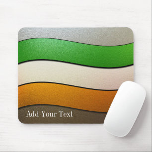 Ierland vlag Colors-Chrome door Shirley Taylor Muismat