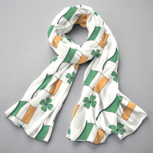 Ierland Vlag en Lucky Clover Patroon St Patrick's