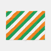 ierland-vlag fleece deken (Voorkant (Horizontaal))